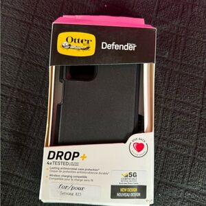 Otter Box Samsung A23 case with clip